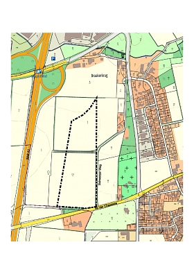 2 - FNP 22 Lageplan © Amt Siek