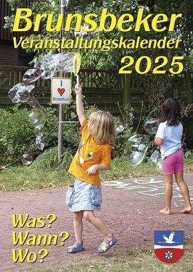 Veranstaltungskalender Brunsbek 2025 © Gemeinde Brunsbek